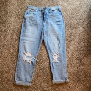 American eagle mom jeans